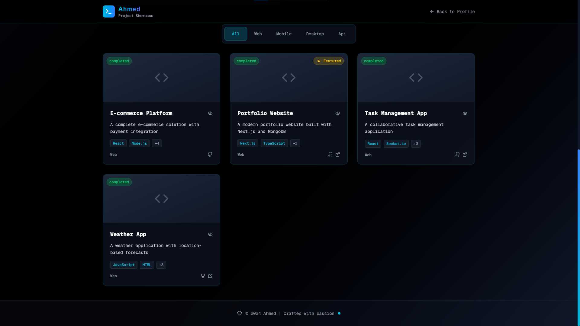 Developer Portfolio & CMS Thumbnail 5