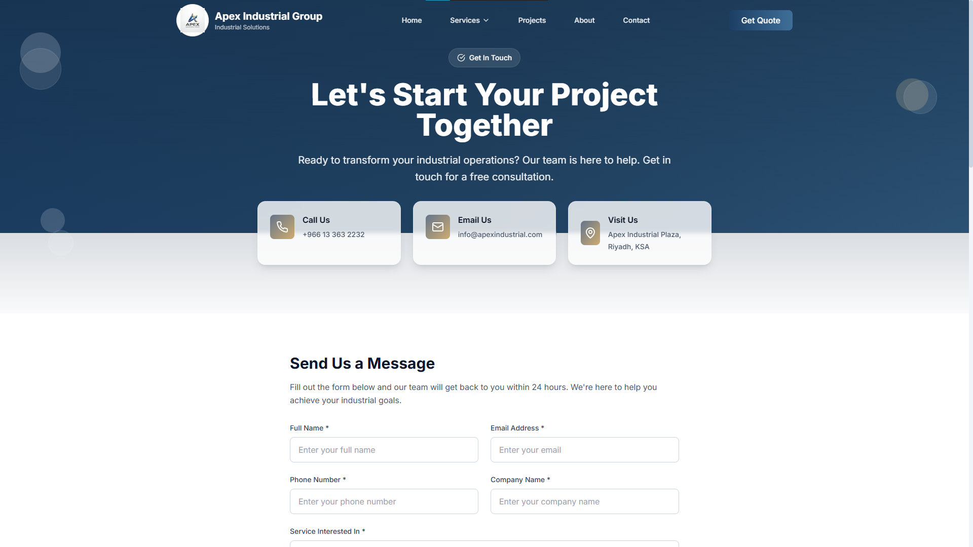 Corporate Business Website Thumbnail 7