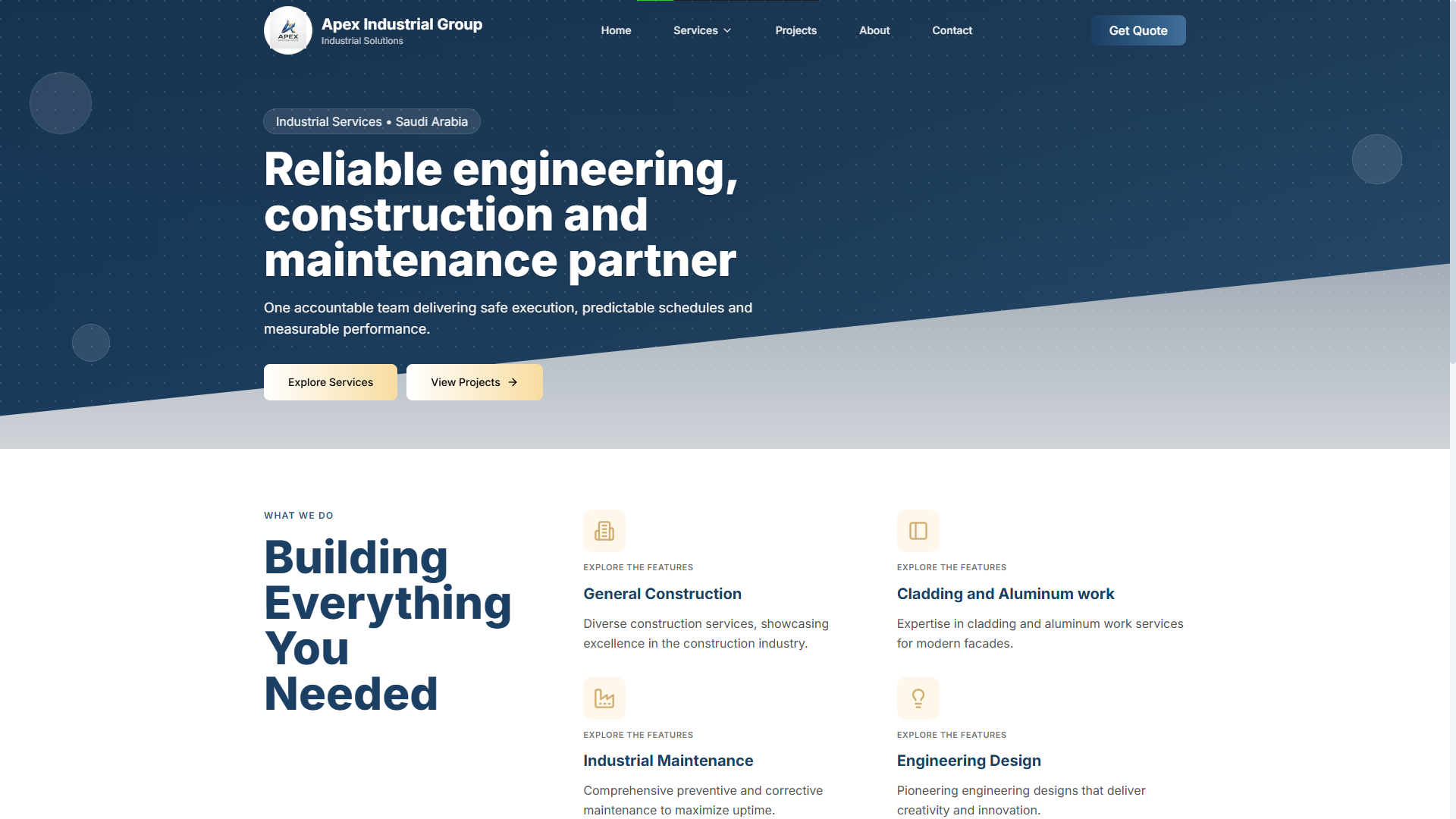 Corporate Business Website