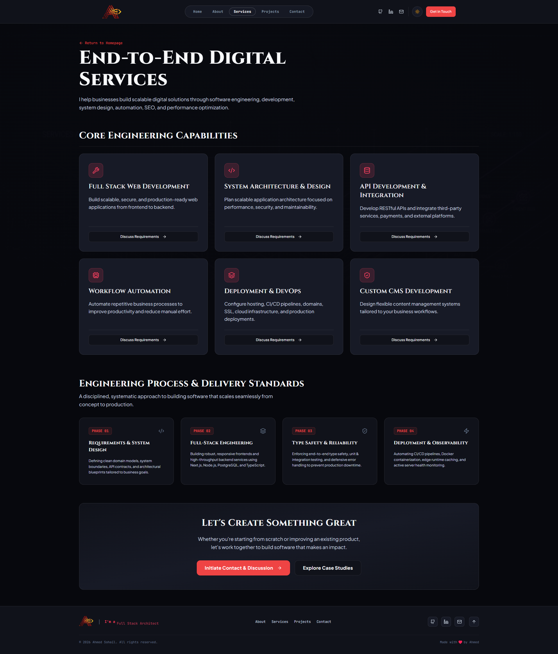 Developer Portfolio Platform Thumbnail 4