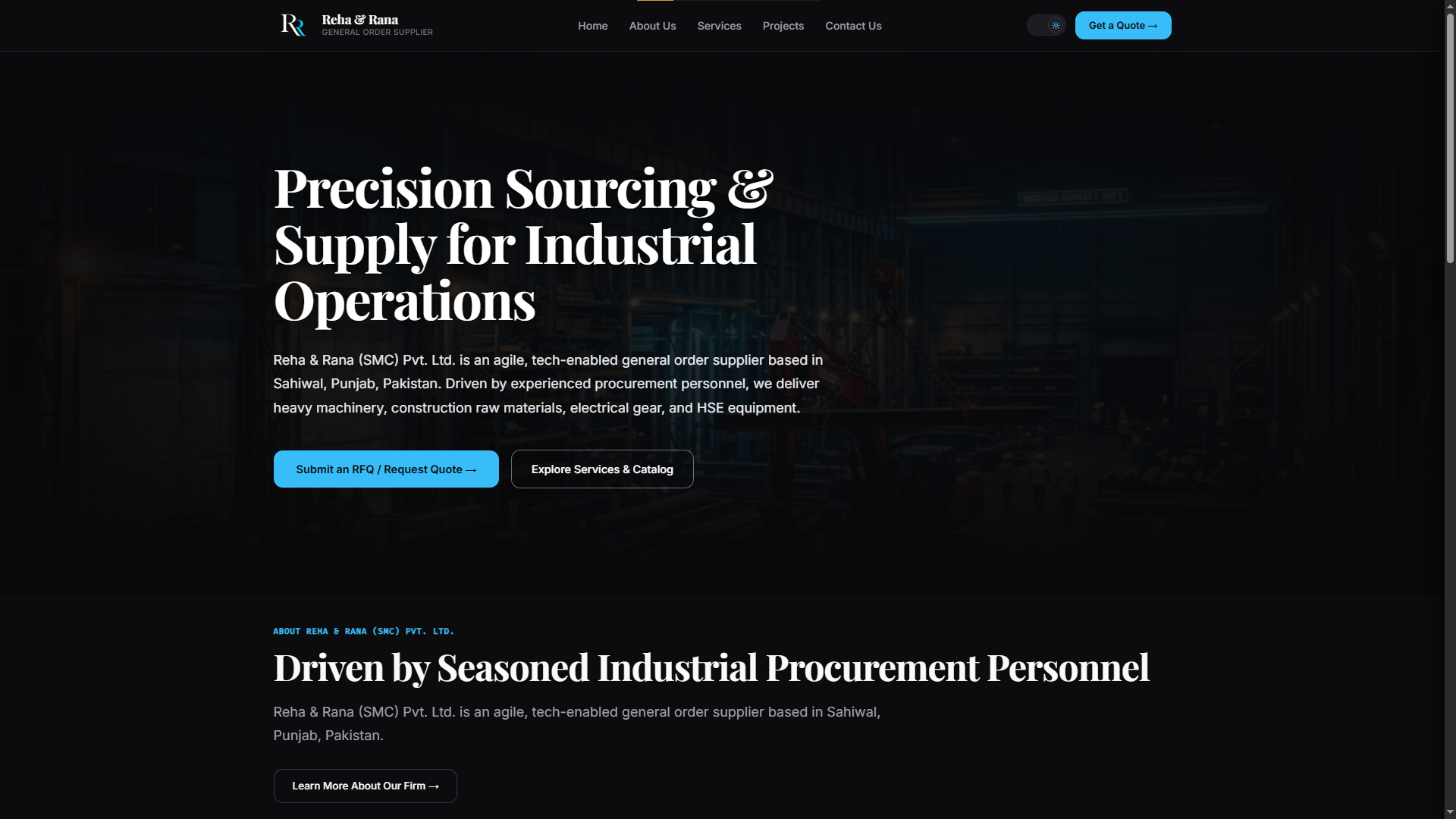 Corporate Website & CMS
